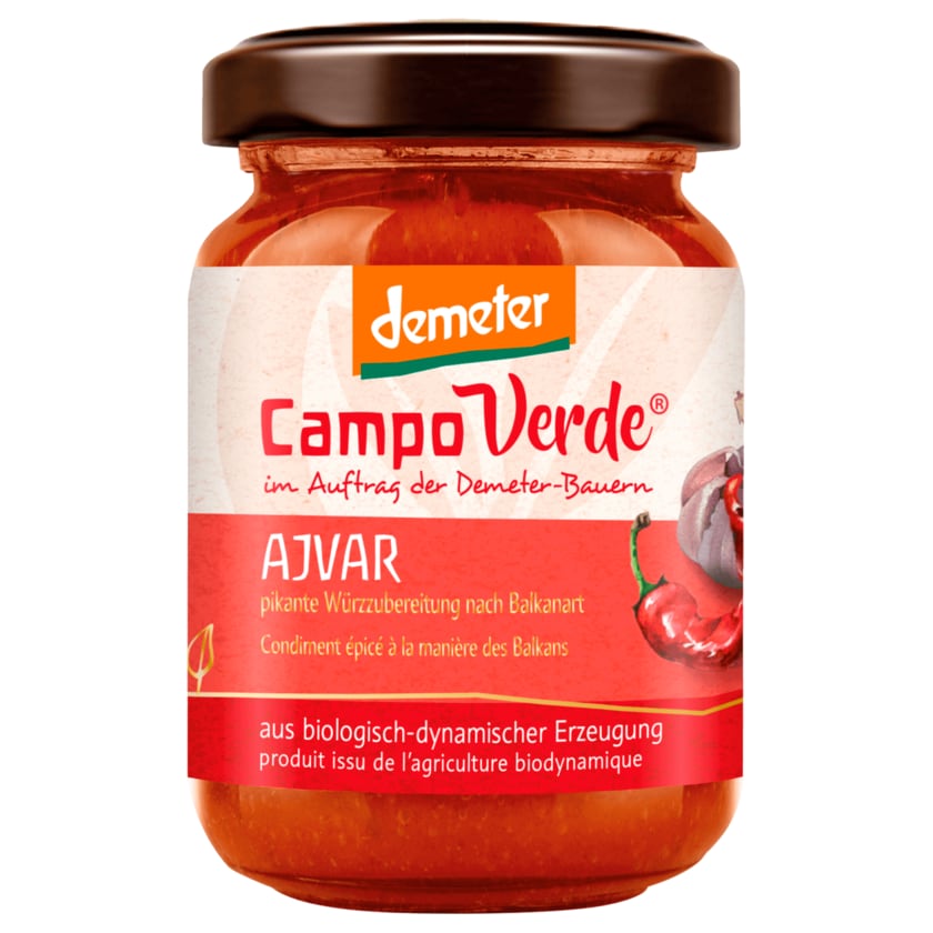 Campo Verde Bio Demeter Ajvar 125g